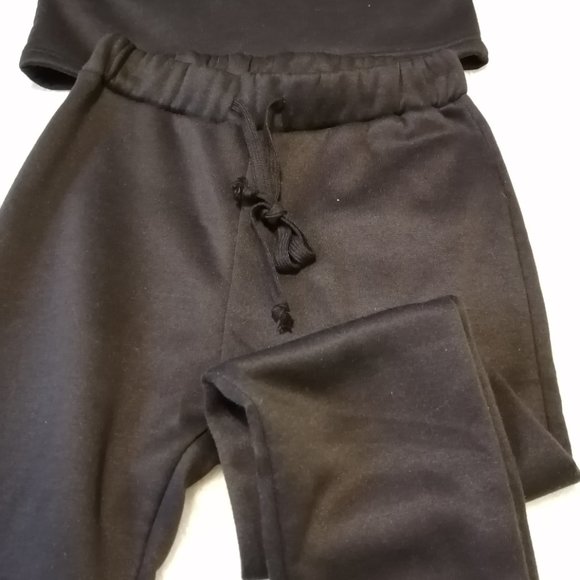 Black matching lounge set - Picture 3 of 11